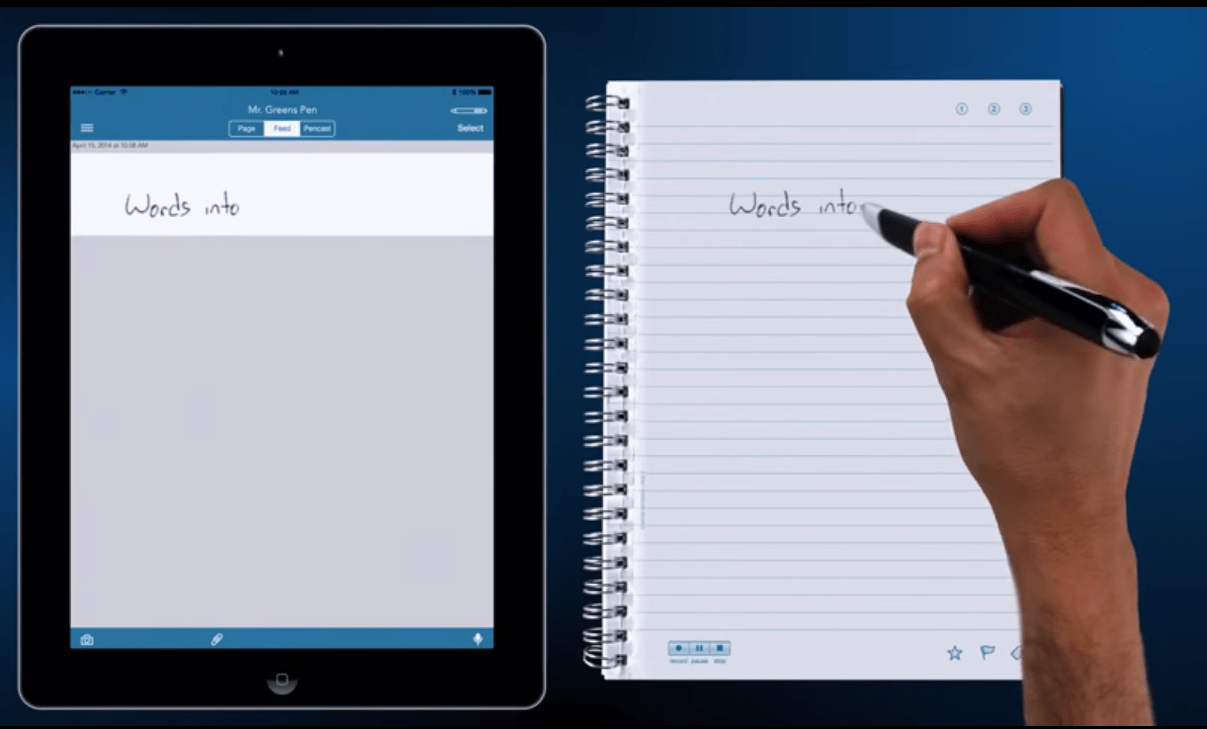 Gadgets para estudiantes - todoandroid360 - Boligrafo livescribe